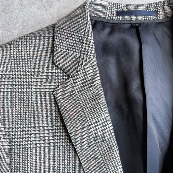 J Crew Ludlow Prince of Wales Abraham Moon wool blend, 38R suit + trousers - Picture 5 of 16